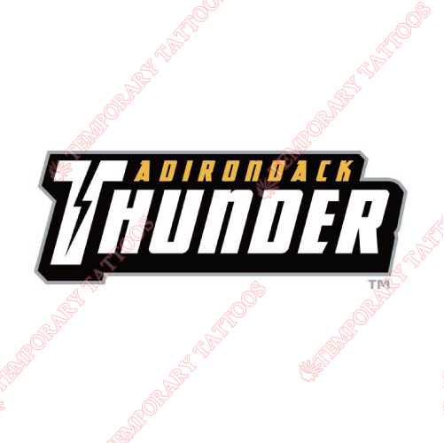 Adirondack Thunder Customize Temporary Tattoos Stickers NO.9211
